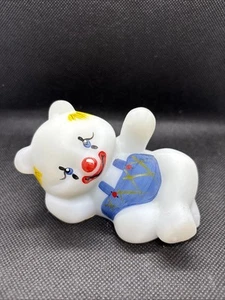 Fenton Bear 2004 Centennial Countdown Celebration #915 Satiniertes Glas USA - Bild 1 von 7
