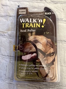 Neu Walk'n Train Kopfhalfter schwarz XLarge - Bild 1 von 2