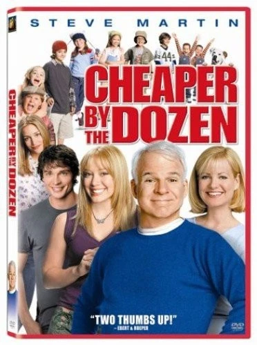 Cheaper by the Dozen (DVD) Steve Martin Bonnie Hunt Hilary Duff (US IMPORT) - Image 1 of 1