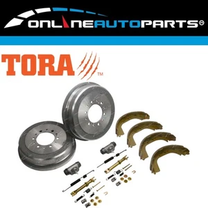 Brake Drums Shoes Wheel Cylinders Hardware Kit for Hilux LN106 RN105 1988-1999 - Picture 1 of 1