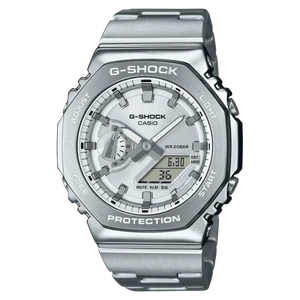 Orologio CASIO G-SHOCK Serie G-STEEL GM-2110D-7AER Silver/Steel - Picture 1 of 1