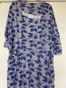 Lovely Joe Brown Tunic Top Size 20 - Picture 1 of 3