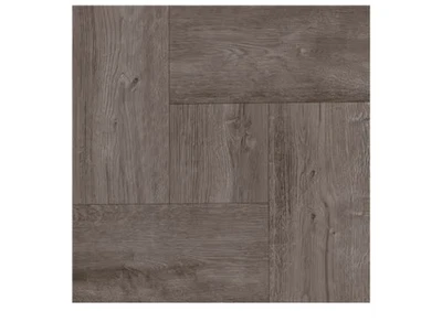 10 штук виниловый пол, пилинг и палочка, 12 X 12 X 0,08 дюйма каждая деталь, цвет серый дерево - Изображение 1 из 4