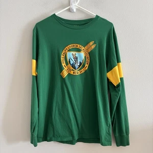 Polo Ralph Lauren Boys Green XL Bear Ski Graphic Crew-Neck Long Sleeve T-Shirt - Picture 1 of 9