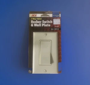 Ace Ivory Combinazione NON MESSA A TERRA 15A Presa 10/15A Interruttore Luce 31136 - Foto 1 di 2