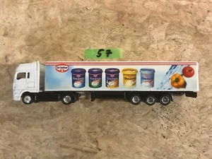 werbetrucks 1:87, Dr. Oetker Creme Fraiche, Lkw, Selten, Molkereiprodukte - Bild 1 von 1