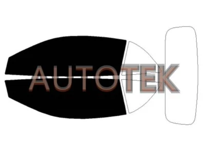 Película precortada tinte de ventanas delanteras de dos puertas para Jaguar XKR convertible 2007-2015 Foto 1 de 4