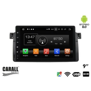 Autoradio Android 8,0 BMW E46 GPS DVD USB SD WI-FI Bluetooth Navigatore - Foto 1 di 1