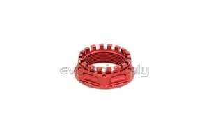 EVOTECH DADI RUOTA POSTERIORE REAR AXLE NUT DUCATI HYPERMOTARD 939 ROSSO RED - Picture 1 of 1