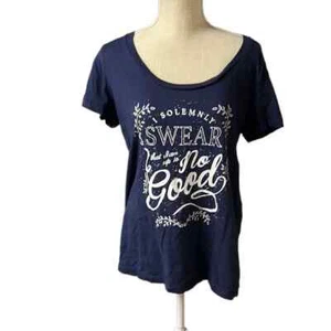 TORRID Harry Potter I Solemnly Swear That I Am Up to No Good Tee Shirt New - Picture 1 of 2