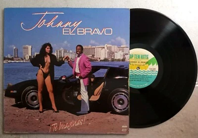Johnny El Bravo Te Imaginas Salsa TOP TEN HITS  TH-1936 1989 LP VG+ LP#1335 Foto 1 de 4
