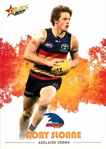 2017 ADELAIDE CROWS AFL Card RORY SLOANE - Picture 1 of 3