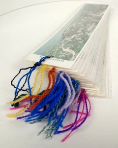 Jerusalem Bookmarks Flowers From the Holy Land Lot of 18 Vintage Gethsemane M363 - Picture 1 of 4