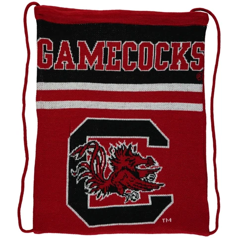 Forever Collectible South Carolina Gamecocks NCAA Knit Drawstring Back Pack Cover