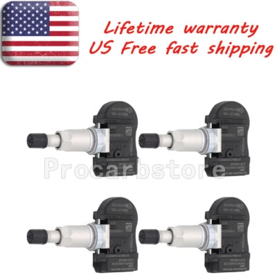 4X SENSORES DE PRESSÃO DOS PNEUS TPMS para Mazda 2 5 6 CX7 CX9 RX8 Miata 1F GN3A37140 - Imagem 1 de 4