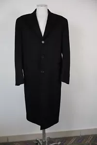ING LORO PIANA COPPOLA CAPPOTTO CASHMERE UOMO TG. 54 COAT MAN ITALY VINTAGE - Photo 1 sur 9