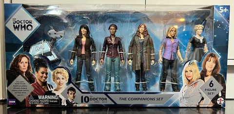Doctor Who 10TH Doctor Companion Set K-9 Rose Tyler Martha Jones Donna Sarah Cover