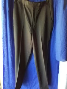 AXIST Herren bügelfrei knitterarm Polyestermischung flach Anzughose W32 L32 - Bild 1 von 7