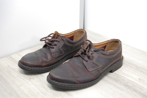 Scarpa elegante Clarks pelle marrone 15770 uomo taglia 10 usata
