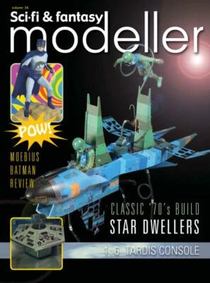 Modelador de ficção científica e fantasia Vol 34 Tardis - Batman - Star Dwellers - Moebius - Imagem 1 de 4