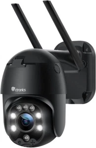 Telecamera 1080p wifi PTZ 360gradi IP66 esterno con audio bidirezionale Ctronics - Imagen 1 de 7