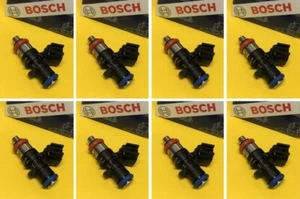 Bosch INJ-197 0280158187 500cc Fuel injectors x 8 1/2 Length USCAR plug 14mm New - Picture 1 of 4