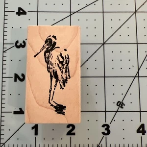 Sandhill Crane  Rubber Stamp By Art Impressions G-3258 Bird - Picture 1 of 3