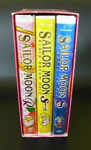 Sailor Moon The Movie ~ Box Set Trilogy VHS, Sailor Moon R, S, Super S ~ Read Ad - Picture 1 of 19