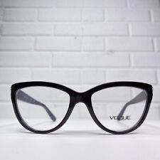 Vogue VO 2865 2186 Eyeglasses Frames Womens Black Purple 54-17-135 21711