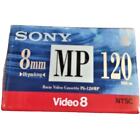 Sony 8mm Blank Video Cassette Tape P6-120MP 120 Minute Recording Time - Sealed