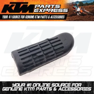 NEW OEM KTM FOOTREST RUBBER L/S & R/S DUKE 95 620 640 LC 4 625 SMC 58303051000 - Image 1 of 4