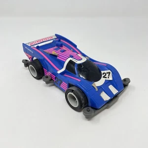 1989 Hasbro Record Breakers World of Speed Accelerator Car Blue - Not Working - Picture 1 of 7