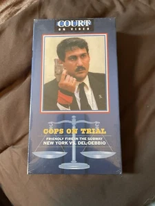 Court on Video SEALED VHS Cops on Trial Friendly Fire in the Subway NY - Picture 1 of 2