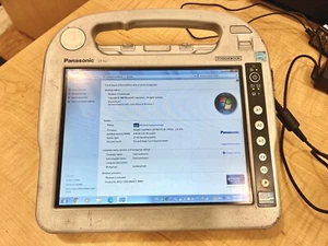 PANASONIC TOUGHBOOK CF-H2 Intel i5 1.7GHz-4GB-465GB SSD 10.1" WIN 7 PRO 32BIT - Picture 1 of 3