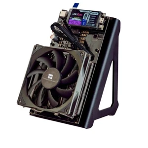 NerdQAxe++ 4.8T mit Netzteil und Metallständer - Bild 1 von 15