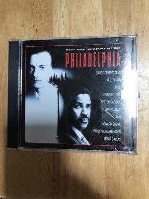 Philadelphia Soundtrack CD Springsteen Neil Young Sade Peter Gabriel Callas Foto 1 de 4
