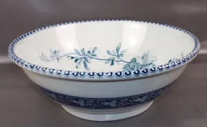 Alte Villeroy u Boch Schüssel Azalea Dekor Blau Weiss große Waschschüssel - Bild 1 von 9