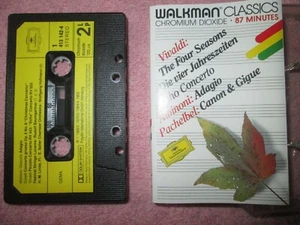 Vivaldi Albinoni Pachelbel  The Four Seasons, Echo Concerto Tape Cassette Album - Picture 1 of 4