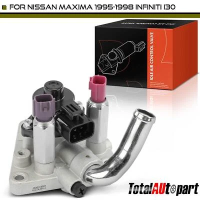 Válvula de control de aire de ralentí para INFINITI I30 1996-1998 Nissan Máxima 1995-1998 3,0 L Foto 1 de 4