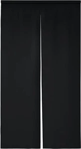 JAPANESE Noren Curtain Black Kuro Long Shading Size 85 x 150cm - Picture 1 of 6