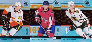 18-19 SP Game Used Jonathan Toews /176 ORANGE RAINBOW Blackhawks 2018