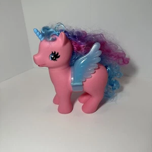 My Little Pony groß 9 Zoll rosa Regenbogenhaar-Regenbogen-abnehmbare Flügel - Bild 1 von 6
