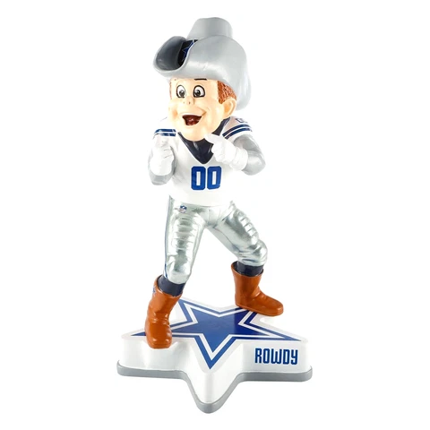 Dallas Cowboys FOCO Products Team Figurine 12" Mascot Rowdy Cover