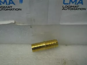 LOT OF 3 X 0168271 BRASS BARB HOSE MENDER 5/8" X 5/8" ** NEW - Imagen 1 de 3