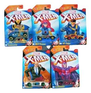 Hot Wheels Marvel X-Men Series Set Of 5 Walmart Exclusive - Picture 1 of 6