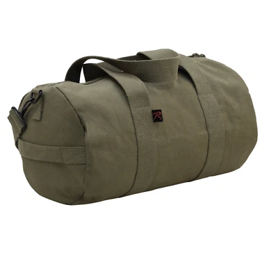 Bolso de Lona Rothco, 24" x 12" Camuflaje Ejército Gimnasio Recreativo Viaje Hombro Foto 1 de 4