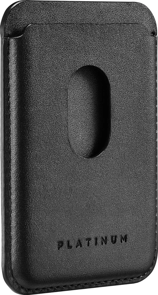 Platinum Horween Leather RFID Wallet for iPhone Series 12 & 13 Pro & Pro Ma