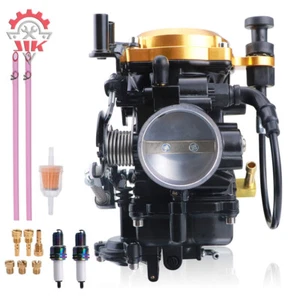 Performance Carburetor Fit Harley Davidson CV 40MM CV40 Softail Dyna Carb - Picture 1 of 8