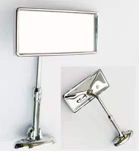 Classic or Vintage Car Adjustable Interior Mirror with Chrome Back - Picture 1 of 1