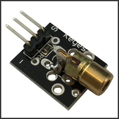 MMTRADE KY-008 Laser Sensor Transmitter Module für Arduino Raspberry Pi